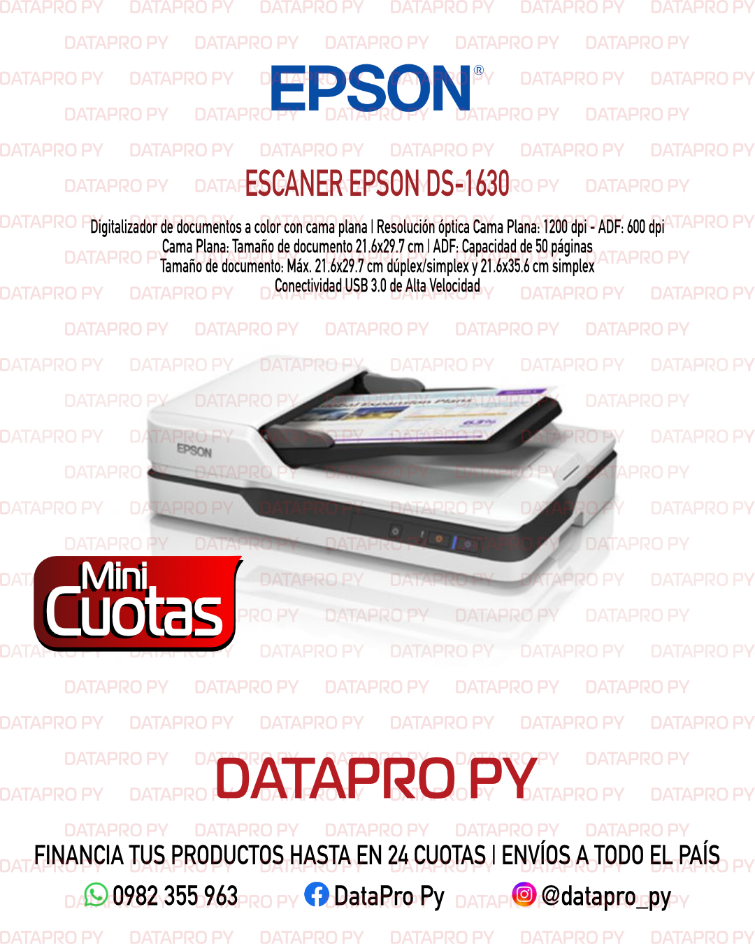 Escáner Epson DS-1630