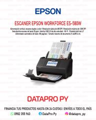 Escáner Dúplex Epson WorkForce ES-580W