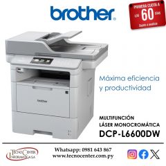 Impresora Láser Multifuncional Brother DCP-L6600D