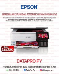 Multifuncional Fotográfica Epson Ecotank L8160