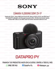 Cámara Vlogging Sony ZV-1F