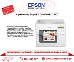 Impresora de Etiquetas ColorWorks C3500